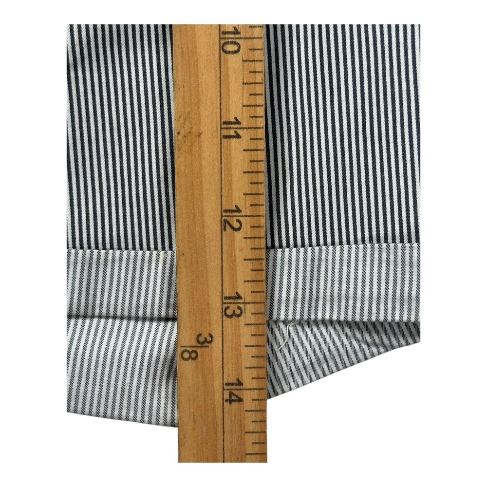 Scotch & Soda Maison Scotch Size 29 Grey/White Striped Bermuda Shorts - Picture 6 of 16